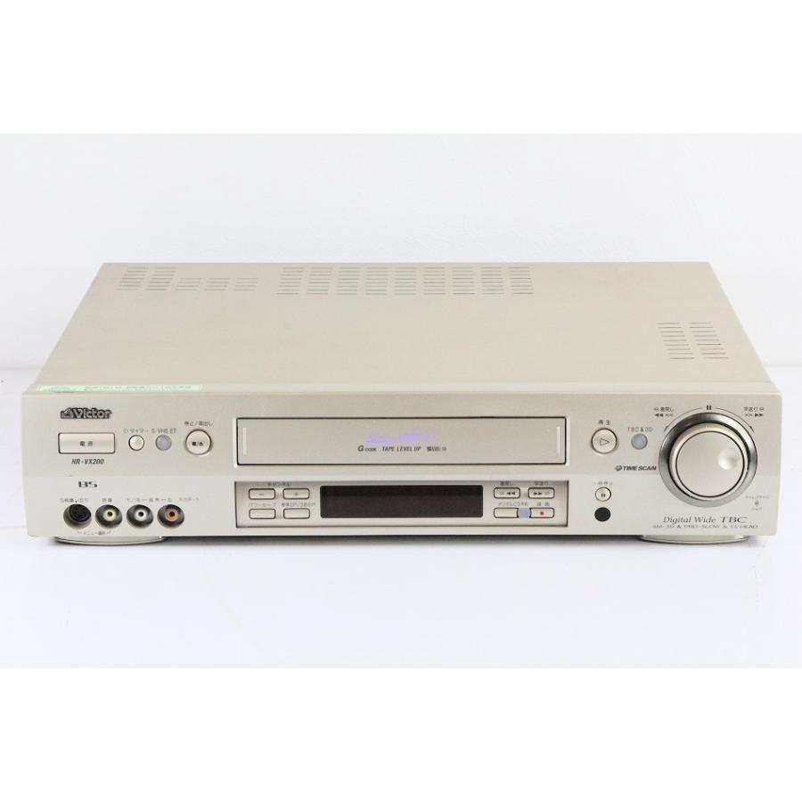 Victor HR-VX200 S-VHSビデオデッキ 美品 【中古美品 Victor HR-VX200 S-VHSビデオデッキ 美品 【中古美品
