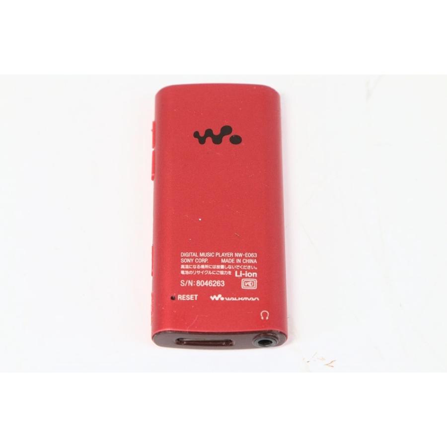 (未使用･未開封品)　SONY ウォークマン Eシリーズ 4GB レッド NW-E063/R p1m72rm SONY ウォークマン Eシリーズ 4GB レッド NW-E063/R 【中古品