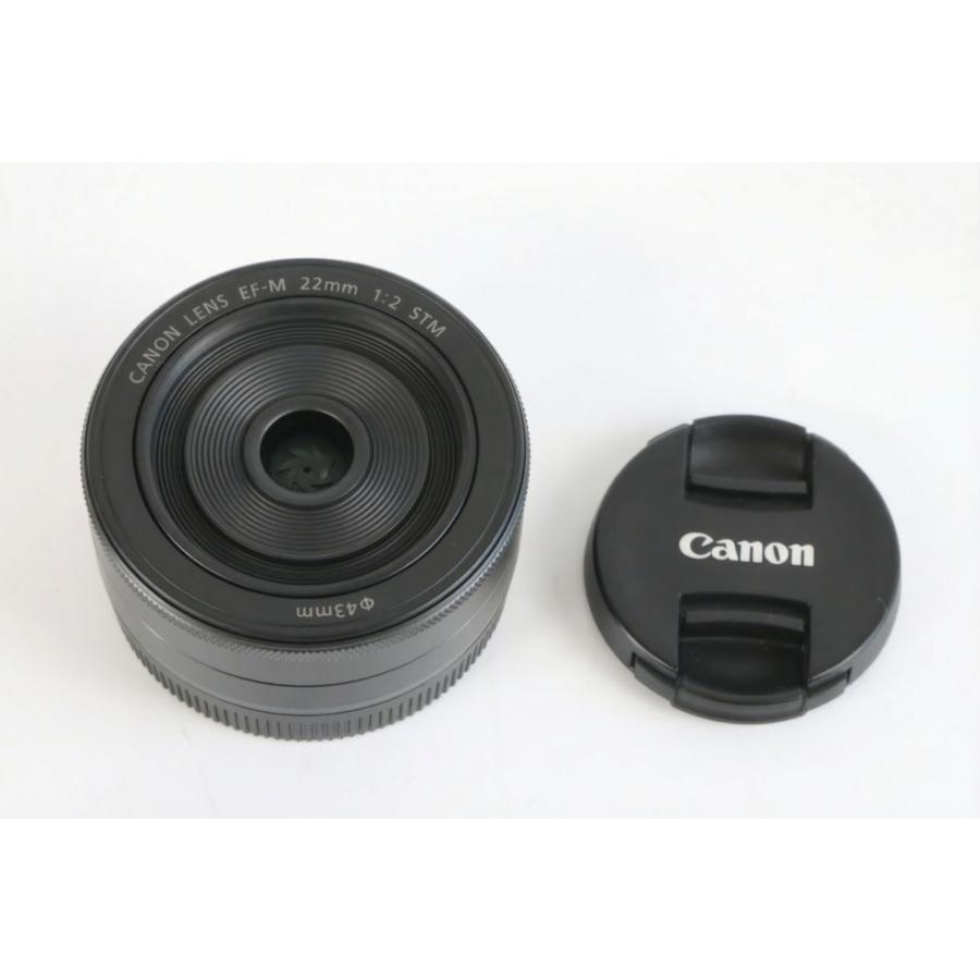 キヤノン Canon 単焦点広角レンズ EF-M22mm F2 STM ミラーレス一眼対応