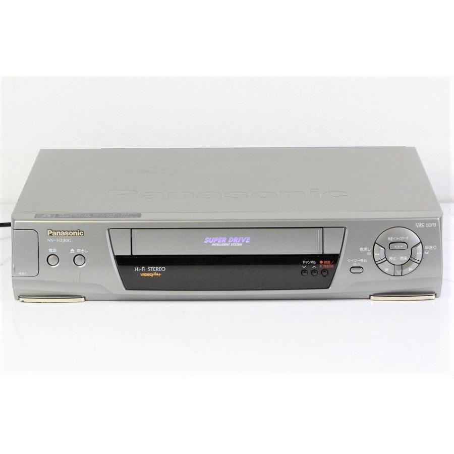 VHSビデオデッキ パナソニック NV-H200G 【中古整備品】 : サンクス