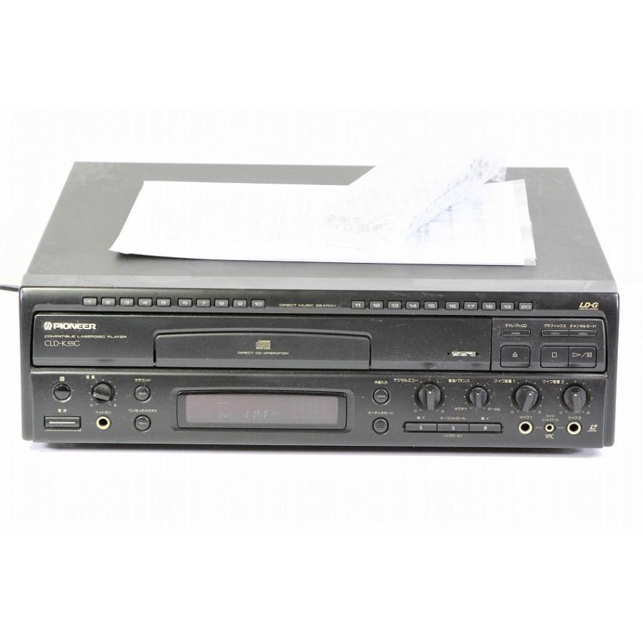 動作品　Pioneer パイオニア　LDプレーヤー　CLD-K55G Pioneer パイオニア CLD-K55G CD/LDプレーヤー カラオケ対応
