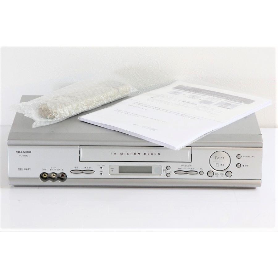 シャープ VHSビデオデッキ　VC-H210(中古品) シャープ VHSビデオデッキ VC-H210 【中古品】 : サンクス電機 ヤフー