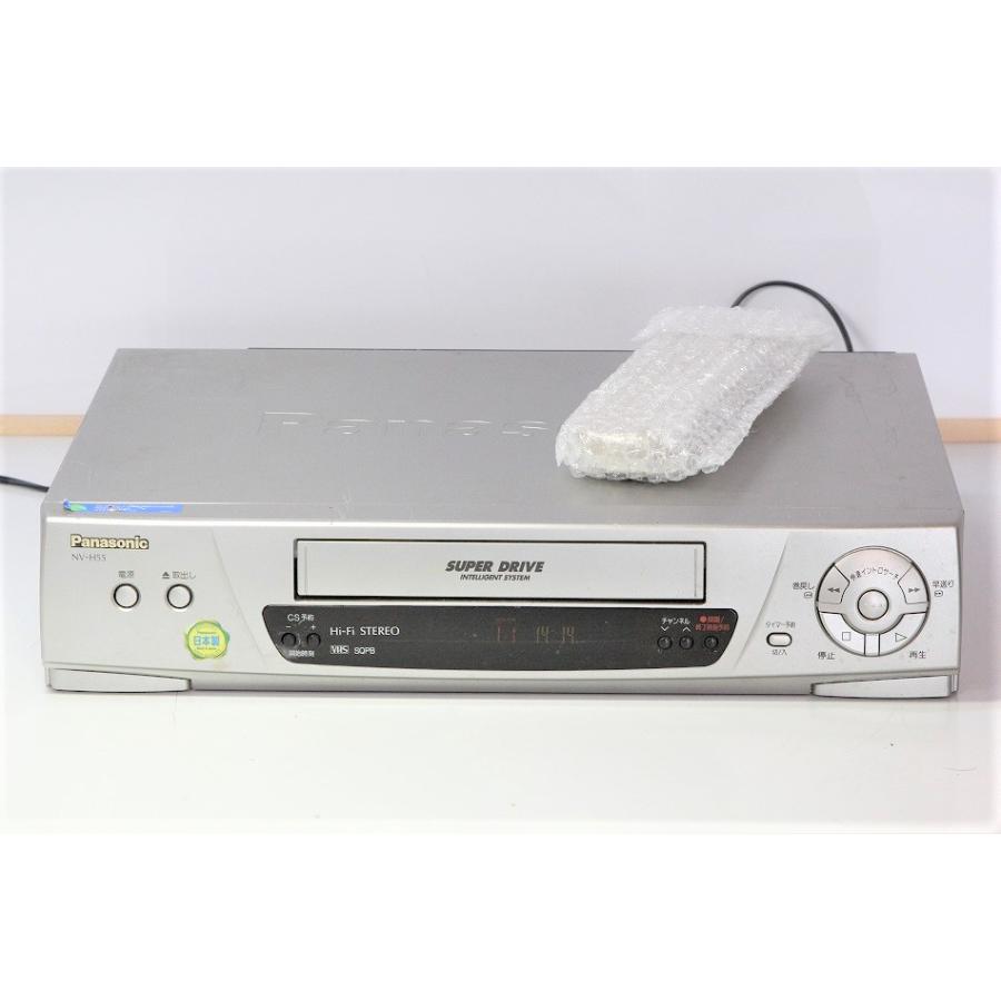 VHSビデオデッキ　パナソニック　NV-H55(中古品) VHSビデオデッキ パナソニック NV-H55 【中古品】 : サンクス電機