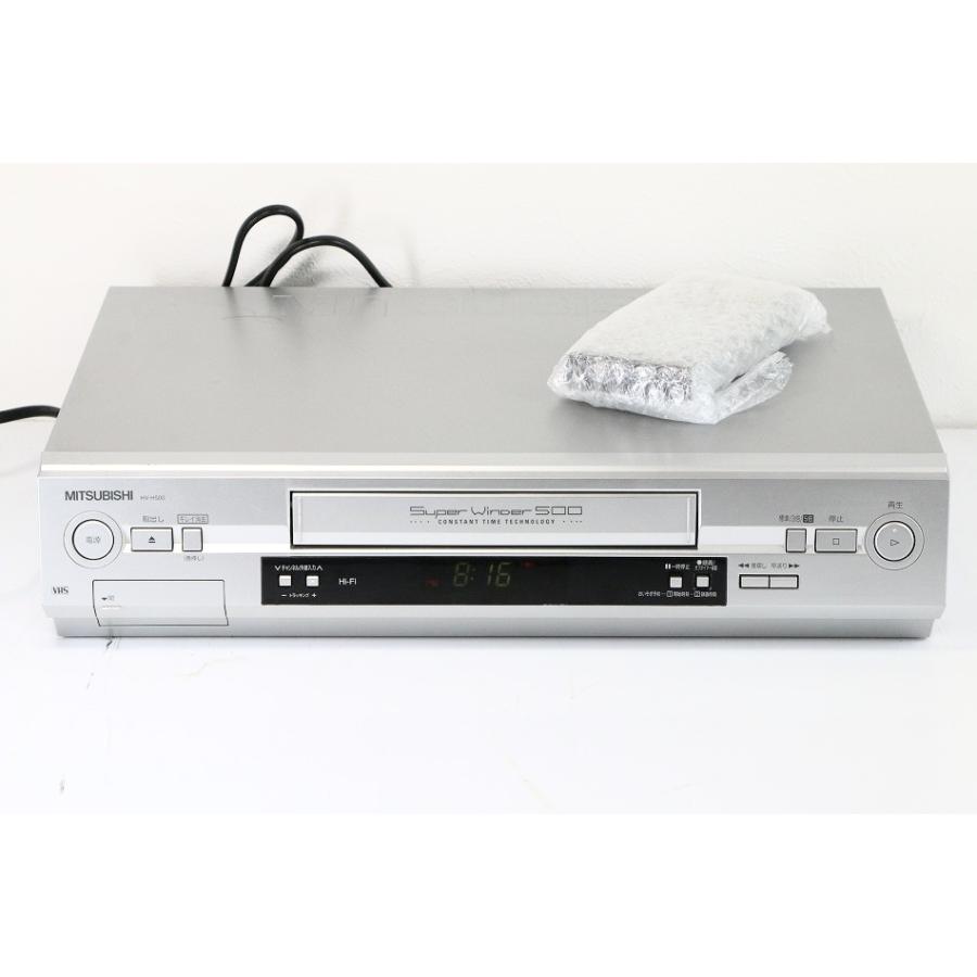 MITSUBISHI HV-H500　VHSビデオデッキ　5倍対応(中古品) MITSUBISHI HV-H500 VHSビデオデッキ 5倍対応 【中古品】 : サンクス