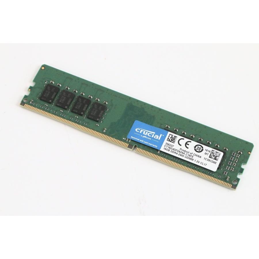 Crucial [Micron製] DDR4 デスク用メモリー 16GB ( 2400MT/s / PC4