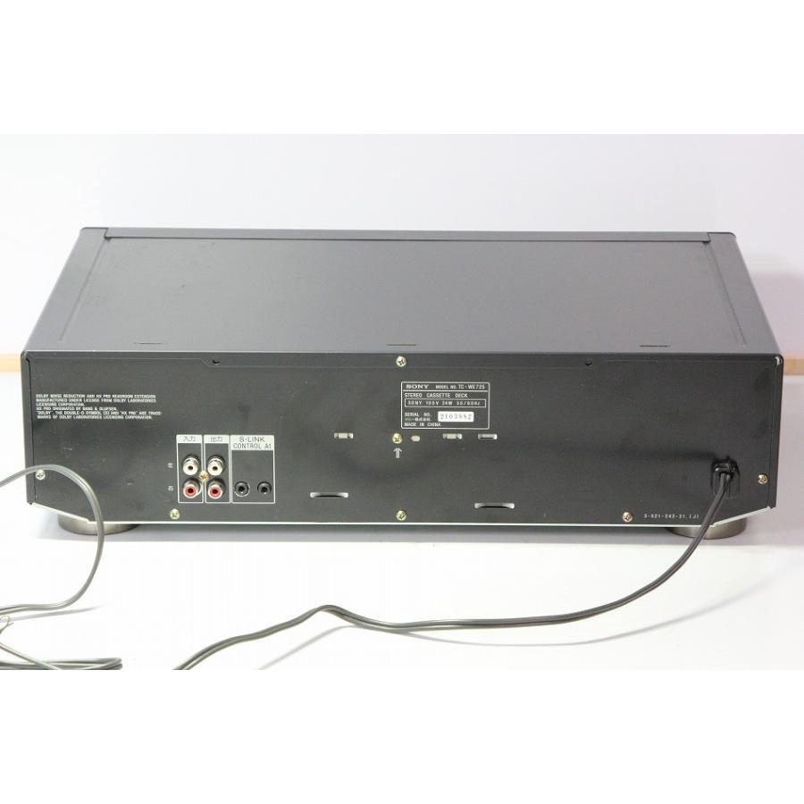 SONY カセットデッキTC-WE725 SONY ソニー TC-WE725 ツインリバース カセットデッキ DOLBY B/C
