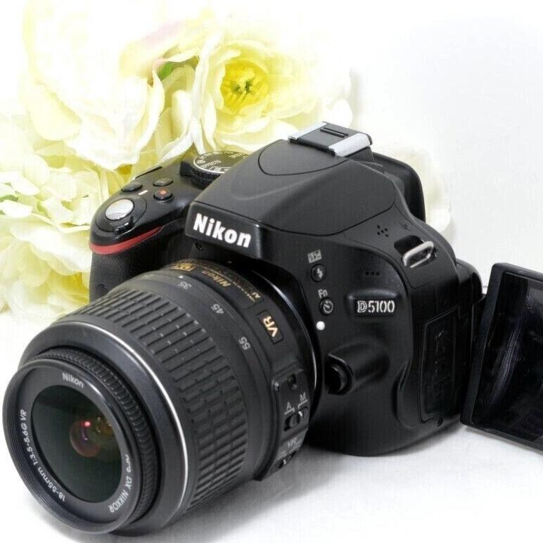 買う Nikon 18-200mmレンズ付き D5100 デジタルカメラ