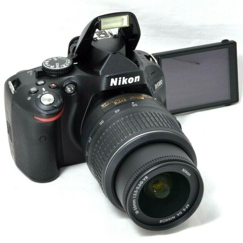 ニコン Nikon  D5100 AF-S 18-55 レンズキット SDカード付き デジタル一眼レフ カメラ 中古｜thanks-life-store｜02