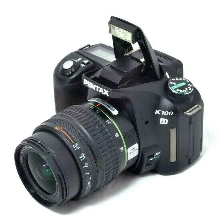 ペンタックス PENTAX K100D DA 18-55 レンズキット SDカード付き デジタル一眼レフカメラ 中古｜thanks-life-store｜02