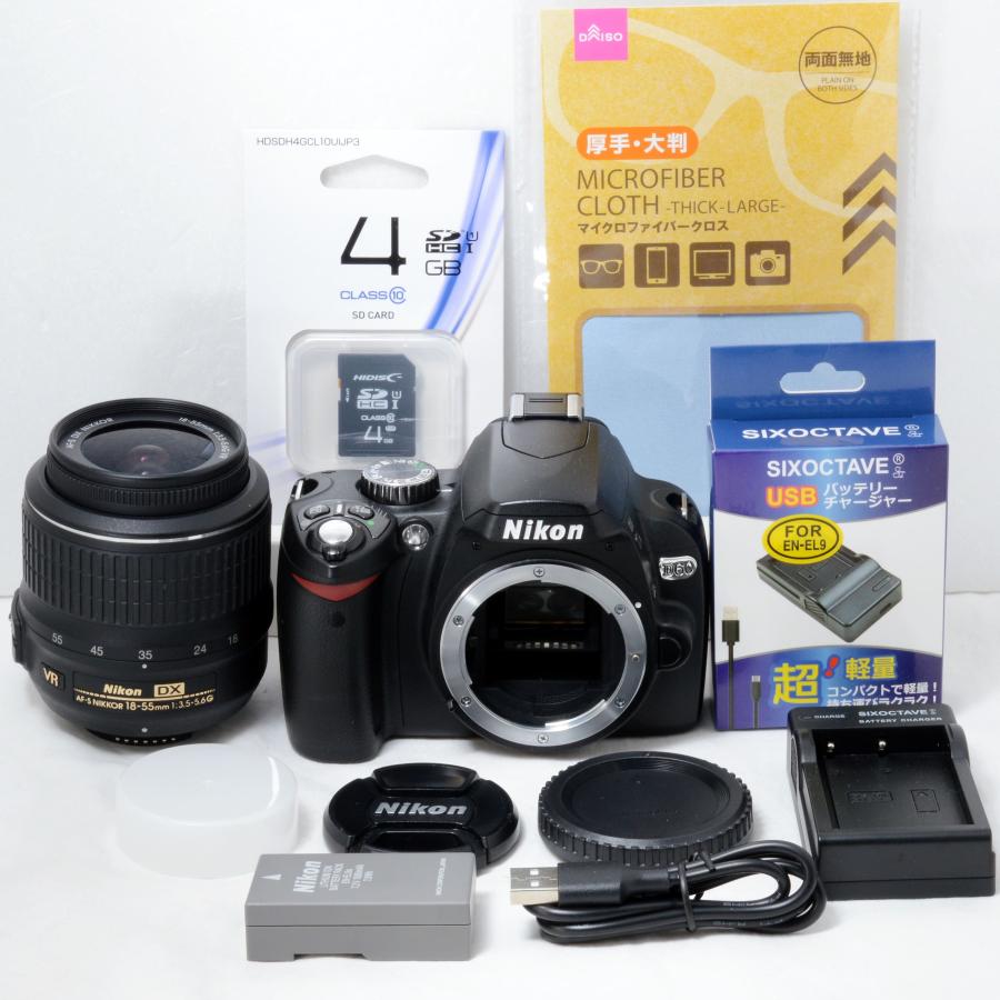 ニコンD ニコン デジタル一眼レフカメラ Nikon D60 AF-S 18-55mm VR