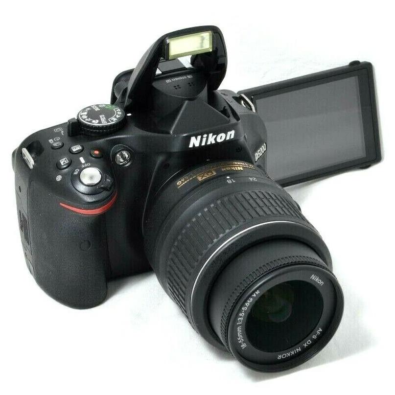 ニコン Nikon D5200 AF-S 18-55 VR レンズキット SDカード付き デジタル一眼レフカメラ 中古｜thanks-life-store｜02