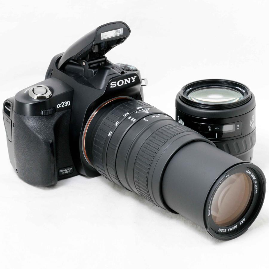 α（ソニー） ソニー デジタル一眼レフカメラ SONY α230 AF 35-105mm