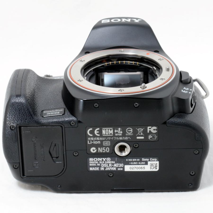 α（ソニー） ソニー デジタル一眼レフカメラ SONY α230 DT 18-55mm 55
