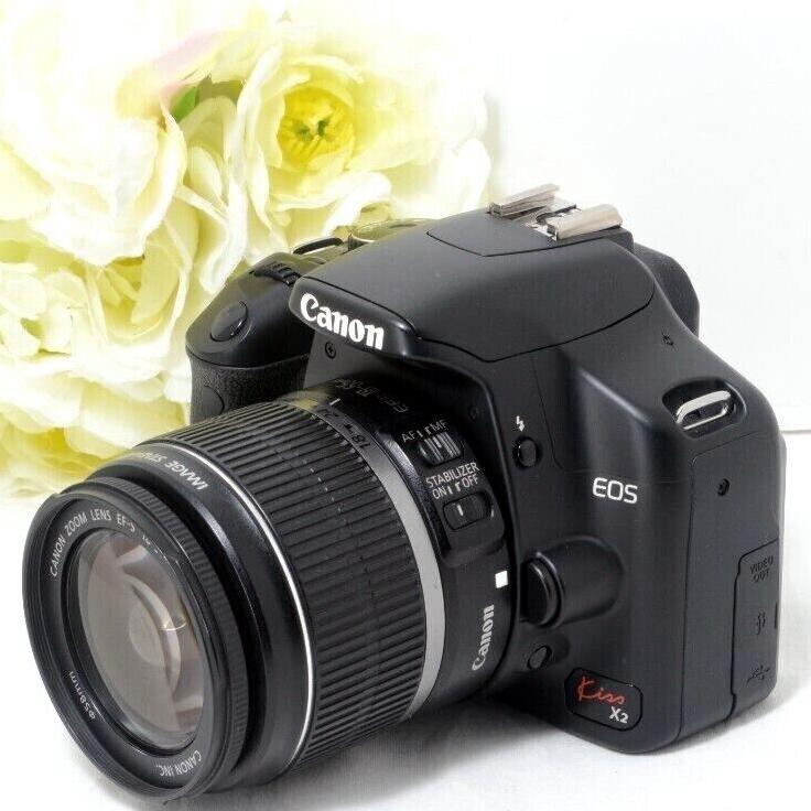 キャノン Canon EOS Kiss X2 18-55 IS レンズキット SDカード付き デジタル一眼レフ カメラ 中古 :1169680-0349:サンクスライフストア - 通販 - Yahoo!ショッピング