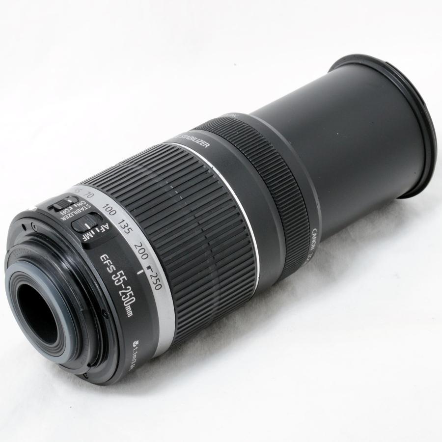 EF-S キヤノン 望遠ズームレンズ Canon 55-250mm F4-5.6 IS 手振れ補正