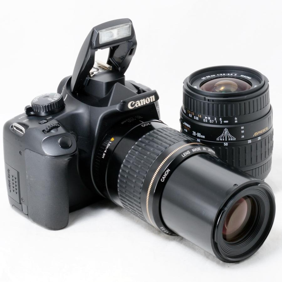 EOS Kiss F キャノン デジタル一眼レフカメラ Canon 28-80mm 80-200mm