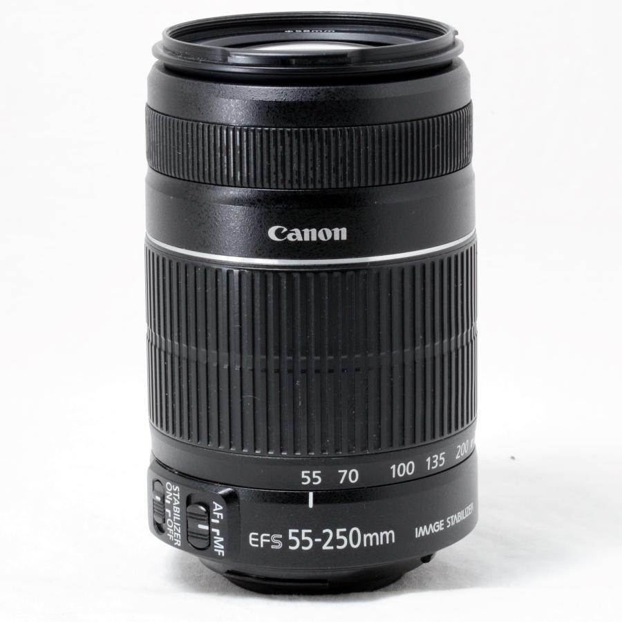 EF-S キヤノン 望遠ズームレンズ Canon 55-250mm F4-5.6 ISII 手振れ
