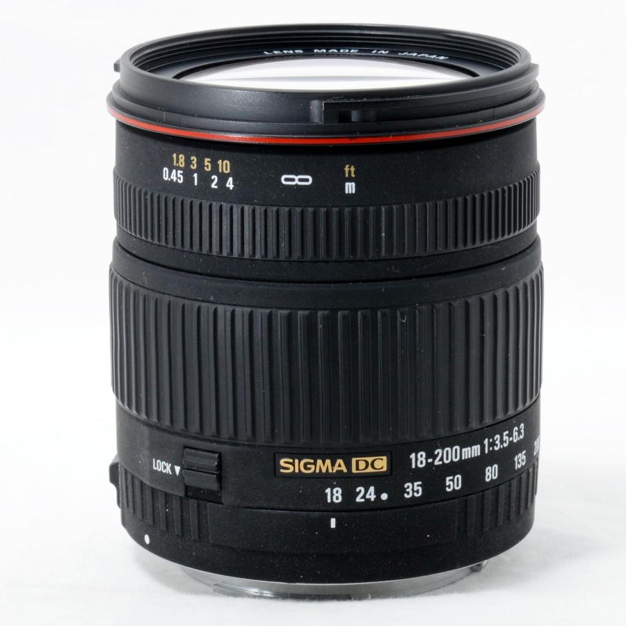 SIGUMA ズームレンズ 18-200mm 3.5-6.3 Canon EF 【公式通販】