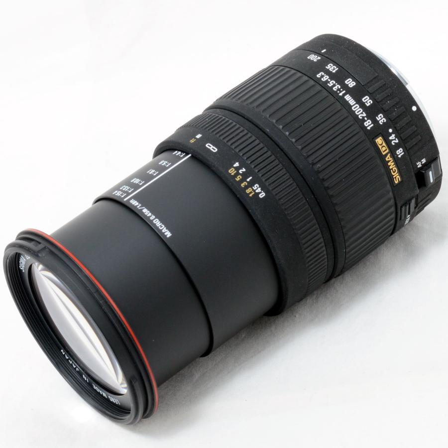 SIGUMA ズームレンズ 18-200mm 3.5-6.3 Canon EF 【公式通販】