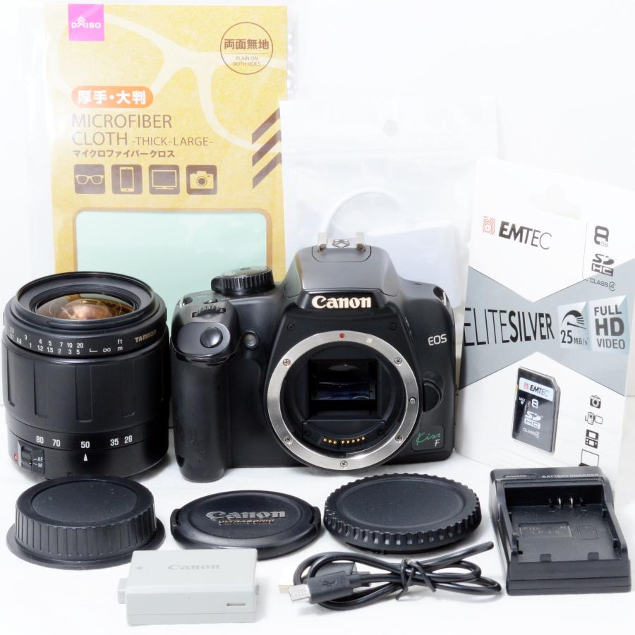 EOS Kiss F キャノン デジタル一眼レフカメラ Canon AF 28-80mm レンズ