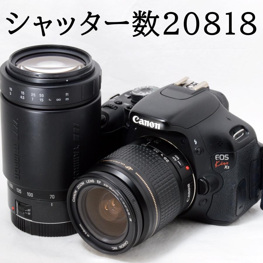 EOS Kiss キヤノン デジタル一眼レフカメラ Canon X5 28-80mm 70-300mm