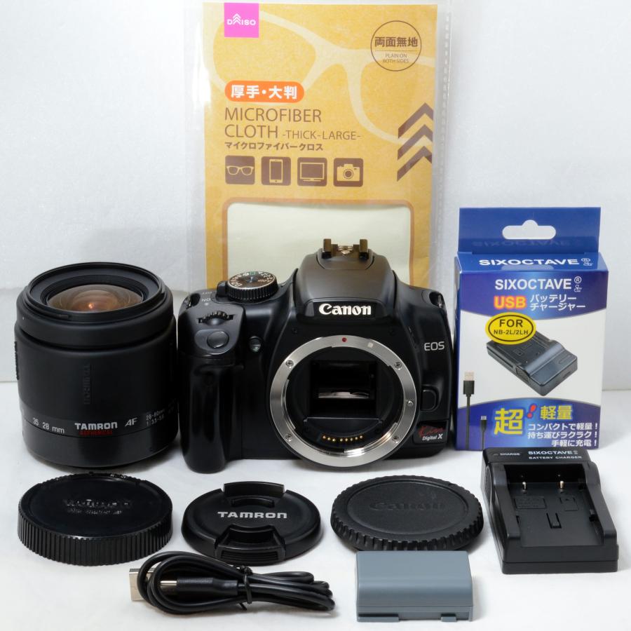 ✅ 【美品】Canon EOS Kiss Digital X レンズキット Amazon | Canon デジタル一眼レフカメラ EOS Kiss デジタル X