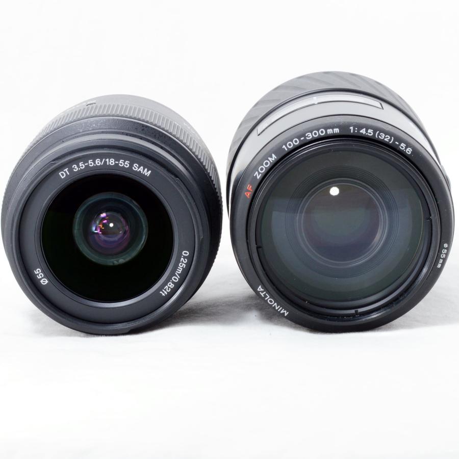 α（ソニー） ソニー デジタル一眼レフカメラ SONY α330 18-55mm 100 