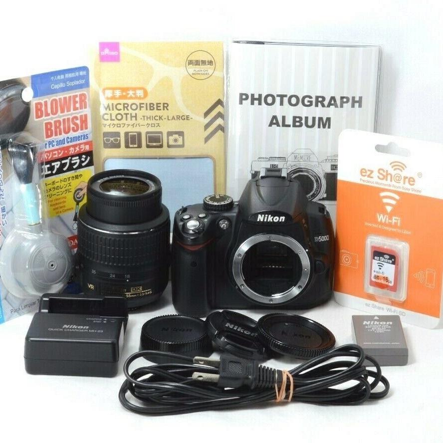 Nikon D5000 レンズちび カメラ、光学機器 【動作好調】 Nikon ニコン