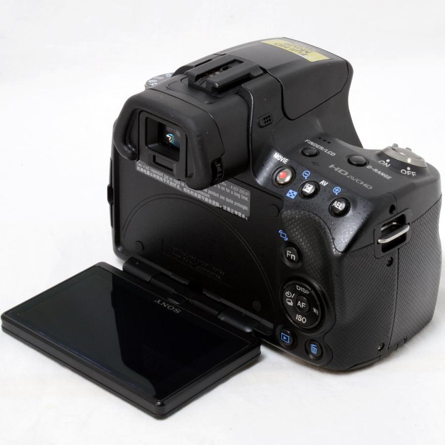 SONY α55 ❤️スマホ転送 ダブルレンズキット ソニー 一眼レフ カメラ α（ソニー） ソニー デジタル一眼レフカメラ SONY α55 18-55mm 75