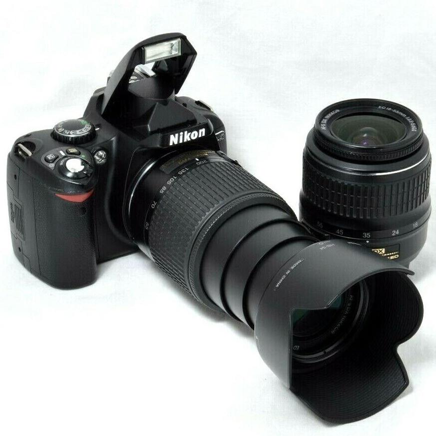 ニコン Nikon D40 ダブルズームキット SDカード付き デジタル一眼レフ 