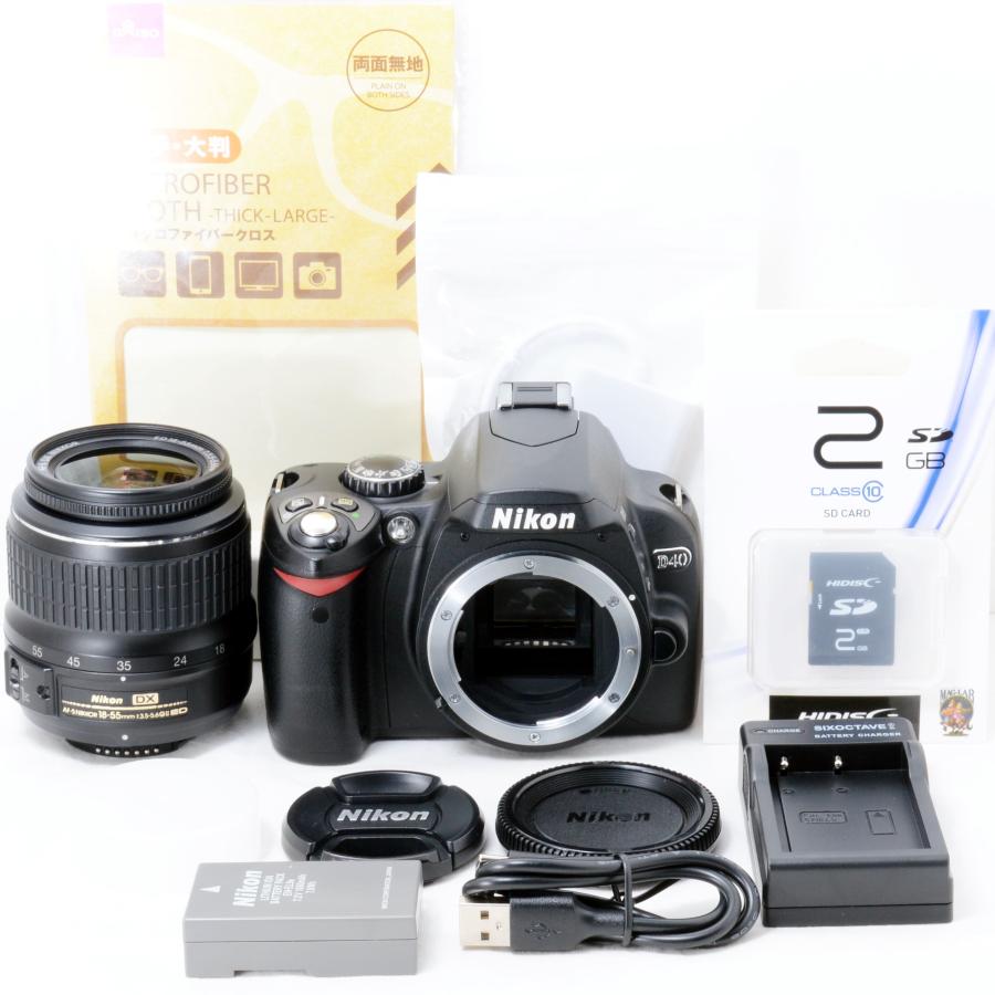ニコンD ニコン デジタル一眼レフカメラ Nikon D40 AF-S 18-55mm G