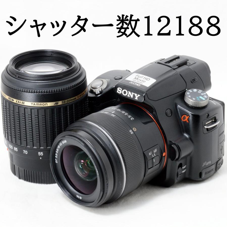 カメラ SONY α55 アルファ デジタル一眼レフカメラ ソニー レンズ付