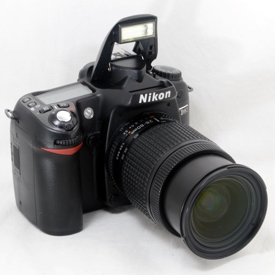 ニコン デジタル一眼レフカメラ Nikon D80 AF 28-80 レンズキット 