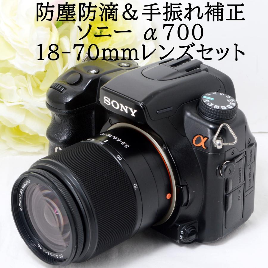 ★美品★ソニー α100 18-70 レンズセット #19792 ☆美品☆ソニー α100 18-70 レンズセット #19792