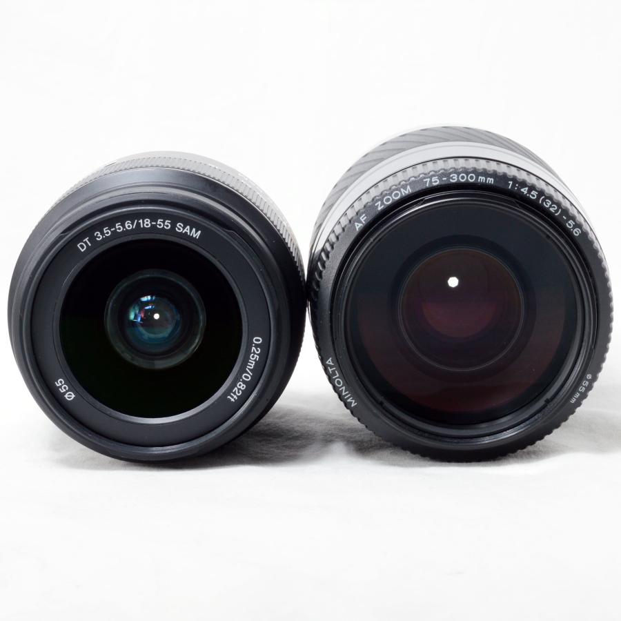 α（ソニー） ソニー デジタル一眼レフカメラ SONY α55 18-55mm 75