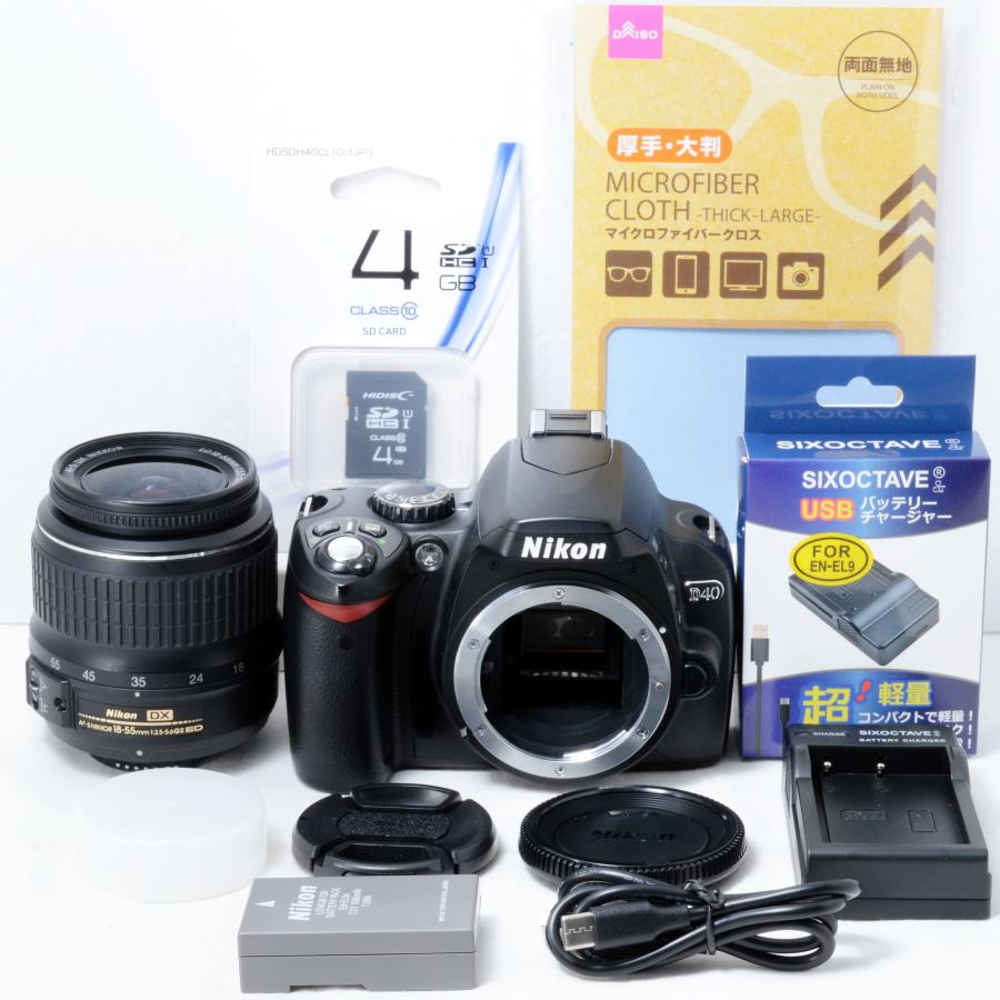 ニコンD ニコン デジタル一眼レフカメラ Nikon D40 AF-S 18-55mm G