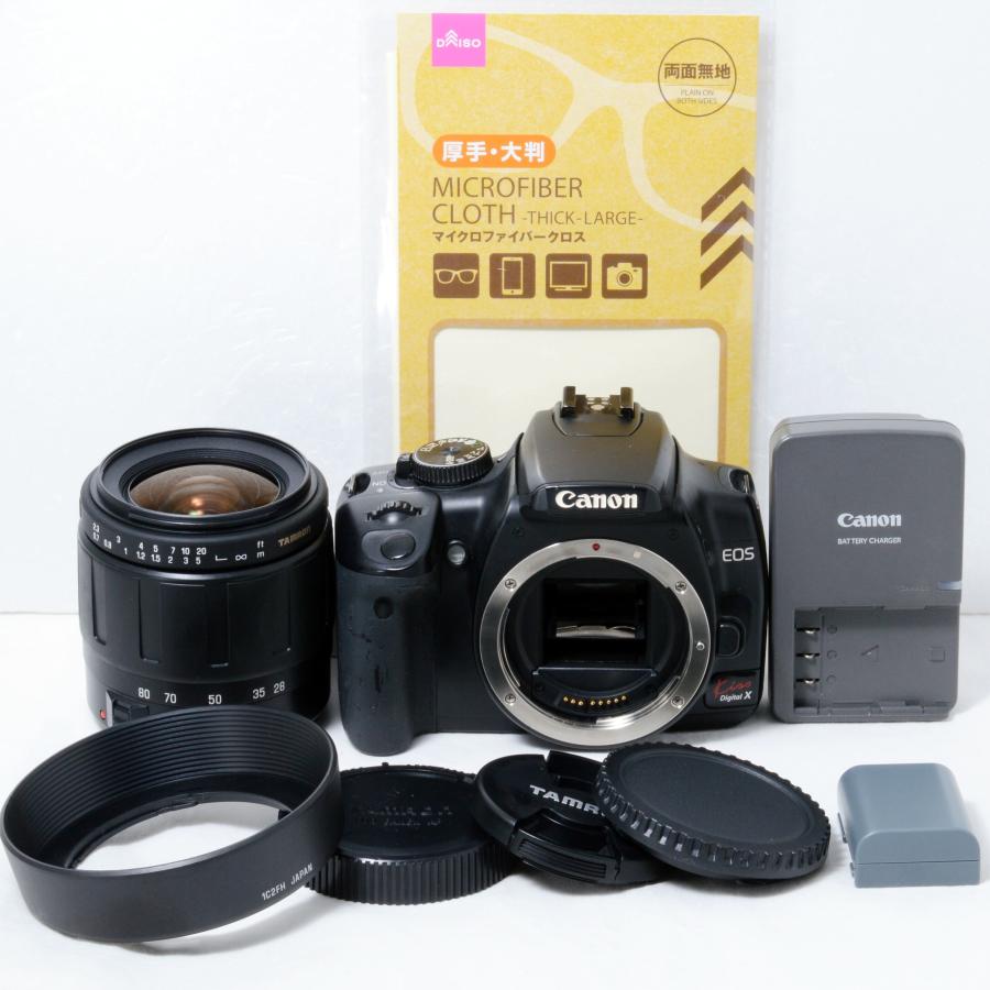 EOS Kiss キヤノン デジタル一眼レフカメラ Canon Digital X AF 28