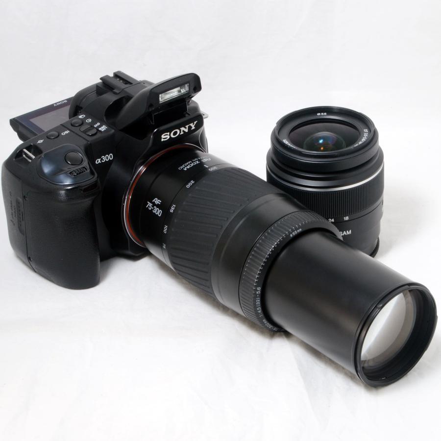 α(ソニー) ソニー デジタル一眼レフカメラ SONY α300 18-55mm α(ソニー) ソニー デジタル一眼レフカメラ SONY α300 18-55mm