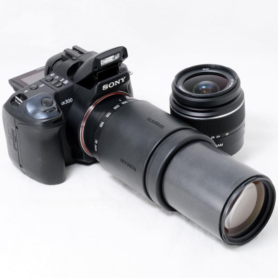α（ソニー） ソニー デジタル一眼レフカメラ SONY α300 18-55mm 70