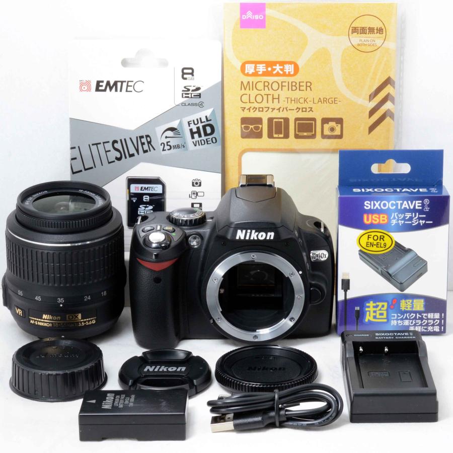 ニコンD ニコン デジタル一眼レフカメラ Nikon D40x AF-S 18-55mm VR