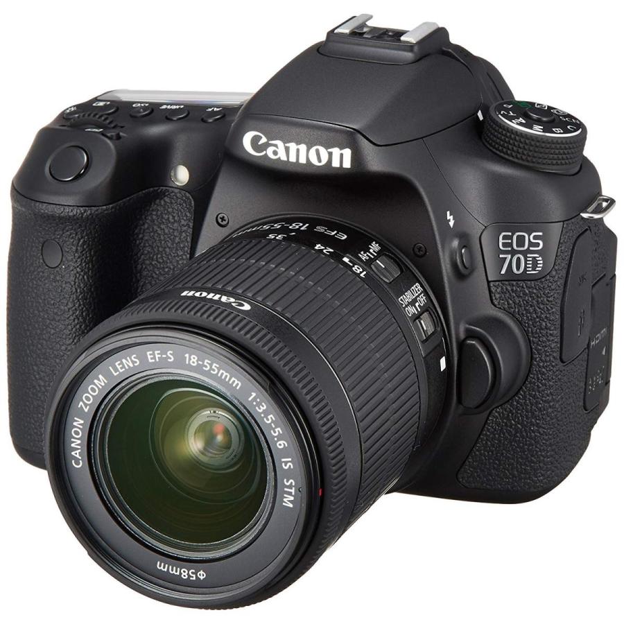 キャノン デジタル一眼レフ Canon EOS 70D EF-S 18-55 IS STM レンズ 