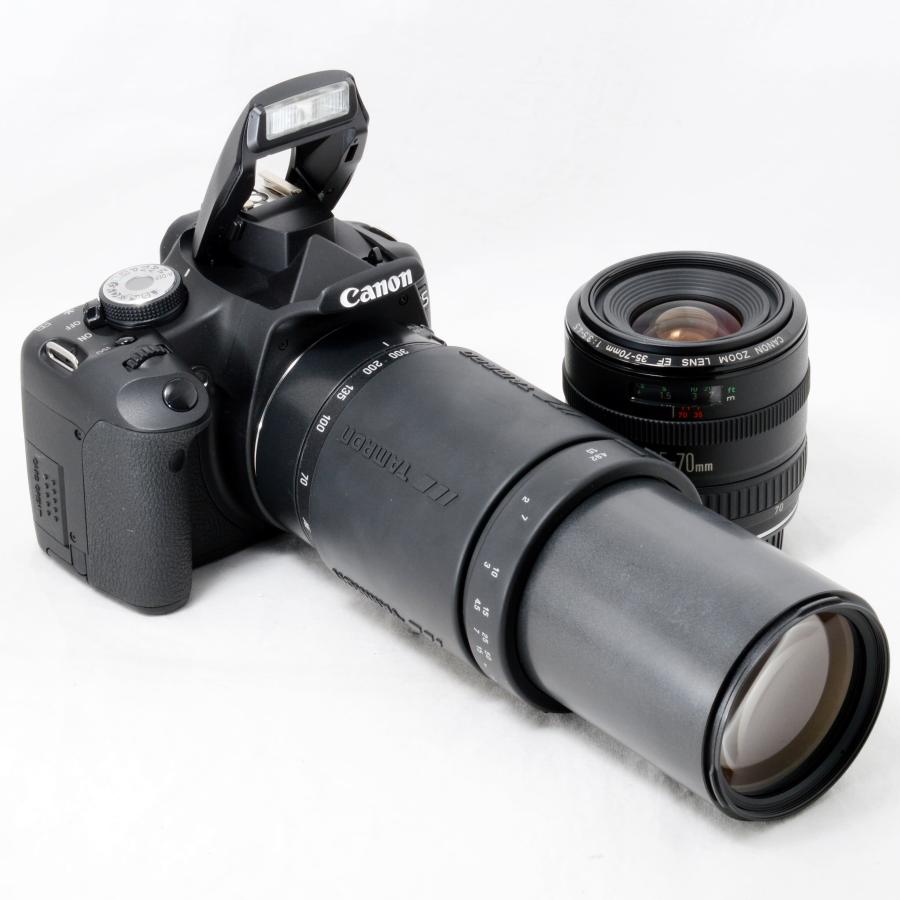 【美品】Canon EOS Kiss X3 ボディ シャッター数827回！＊70 EOS Kiss X3 キャノン デジタル一眼レフカメラ Canon 35-70mm 70-300mm