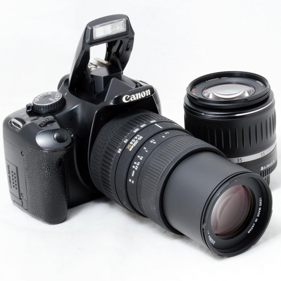 ⭐️美品⭐️ Canon EOS Kiss x2デジタル一眼レフ 本体セット EOS Kiss X2 キヤノン デジタル一眼レフカメラ Canon 18-55mm 55-200mm