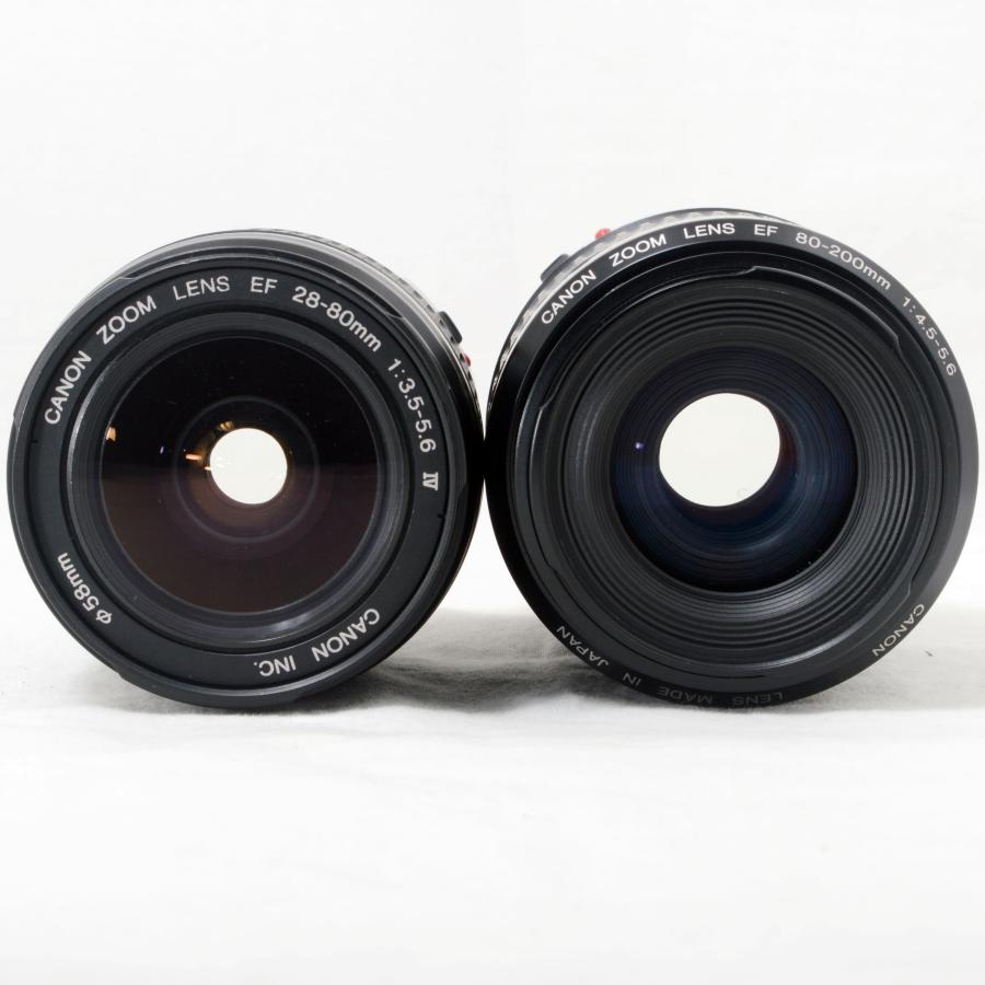 EOS Kiss X2 キヤノン デジタル一眼レフカメラ Canon EF 28-80 80-200 