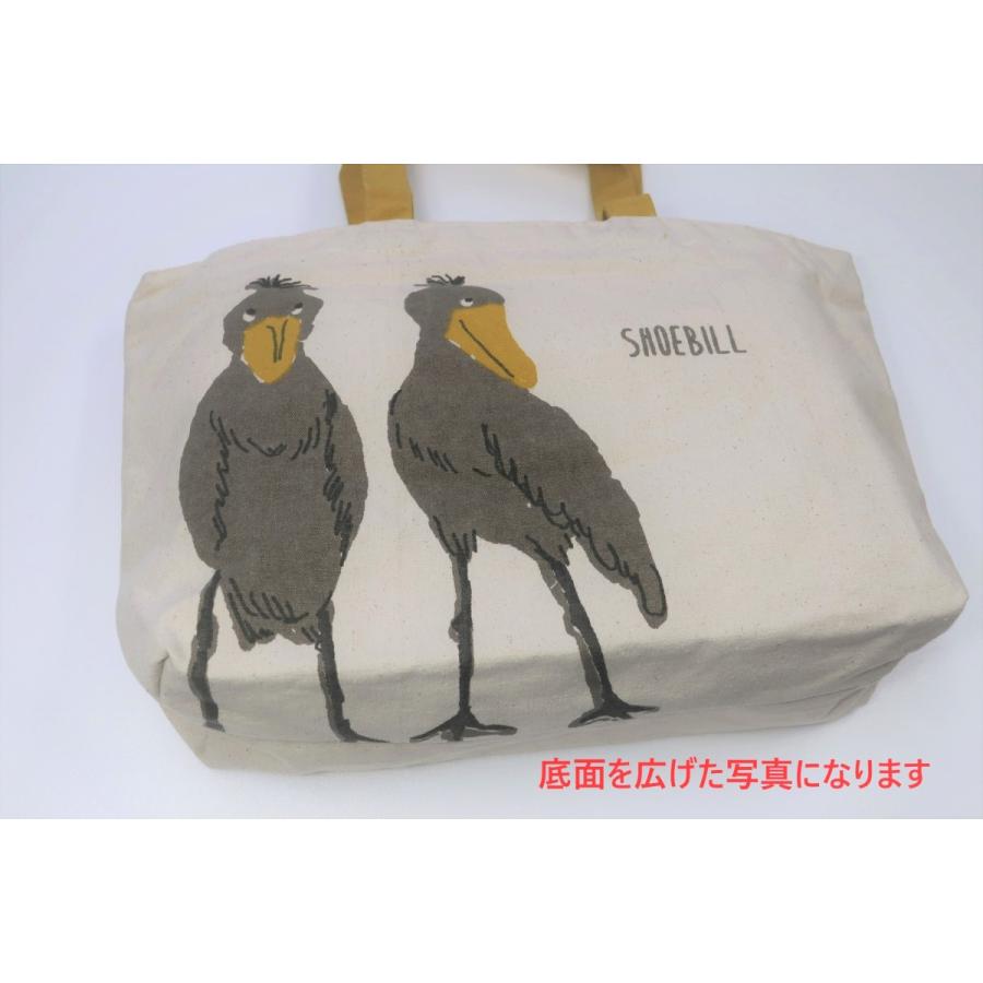 FRIENDSHILL（フレンズヒル） トートバッグ ハシビロコウ ファスナー付