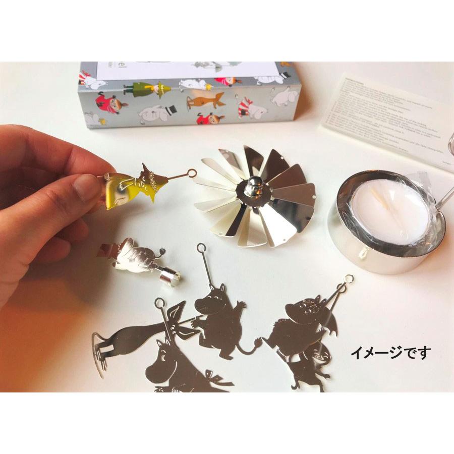 MOOMIN（ムーミン） ロータリーキャンドル 北欧 くるくる回る