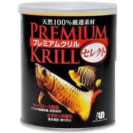 激安通販 熱帯魚 アクアリウム用品 Jun プレミアムクリル セレクト g 大型魚 アロワナ 餌 エサ えさ