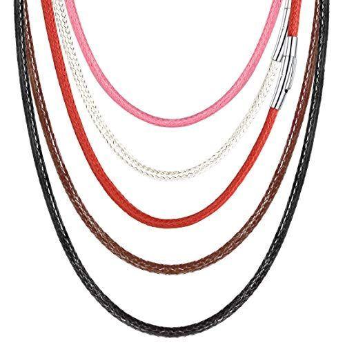 Prosteel ネックレスチェーン 紐 メンズ 2mm 60cm ロングネックレス 長い 黒 ブラック シンプル 防水 スポーツ ペンダン 一部予約