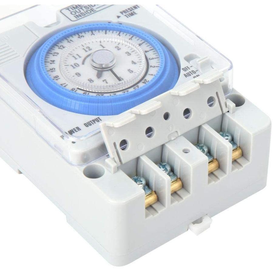 24時間タイムスイッチリレー Tb 3機械式タイマー Ac2v 10aランプ用 頑丈な デジタルタイマースイッチ 省エネ 低消費電力 通販thanks 通販 Yahoo ショッピング
