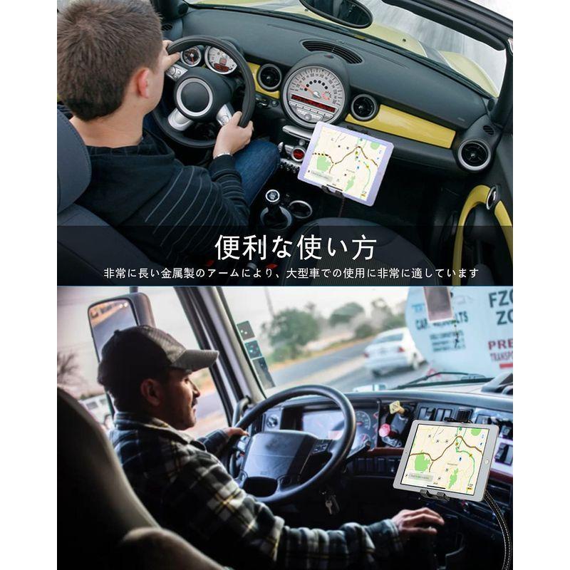 Salenew大人気 Exshow 車載ホルダー 前席タブレットホルダー 運転席 車シートレールマウント タブレットスタンドカーホルダー助手 席タブレットスタンド Cisama Sc Gov Br